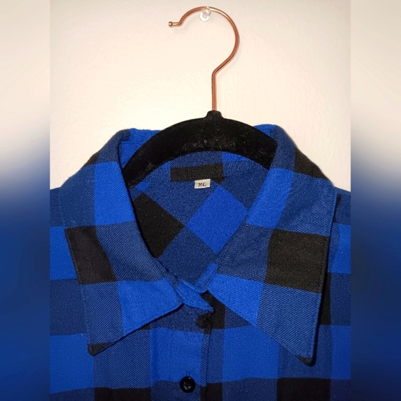 Amazon Blue and Black Asymmetrical High-Low Dress🖤💙 - Picture 4 of 5